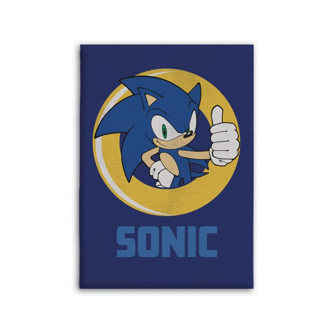 Sonic Fleece Blanket (100*140 cm) -YM-009-SNC-PF